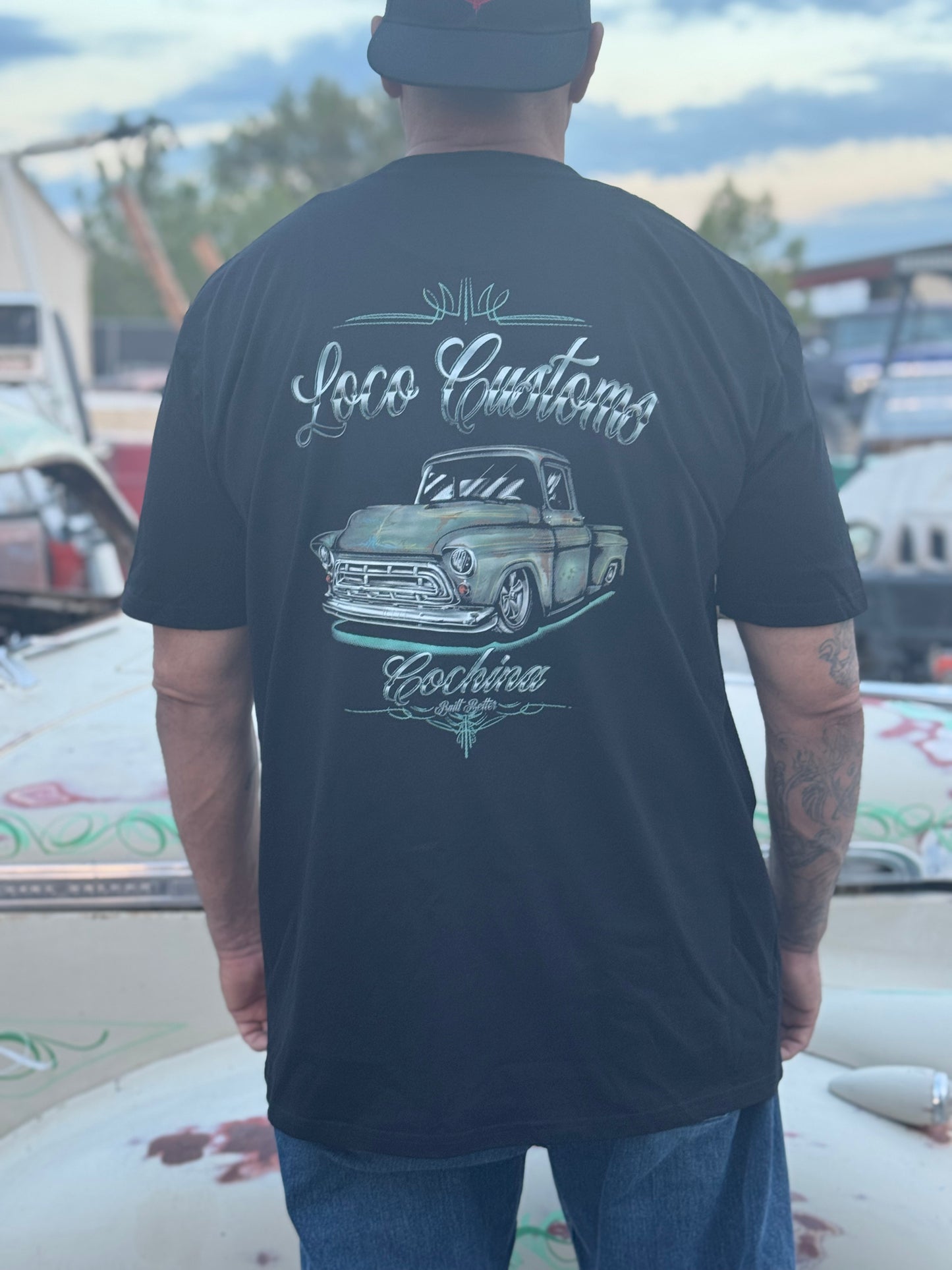 57' Pinstriped "Cochina" Truck T-shirt