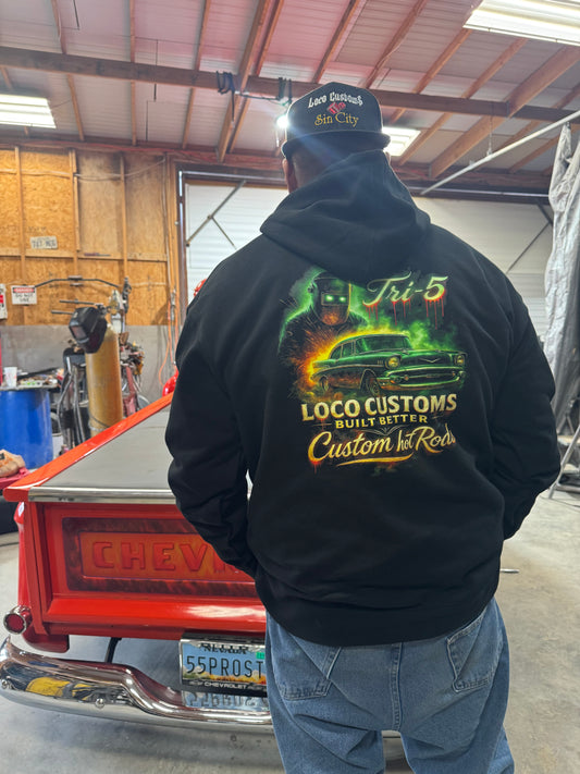 Tri-5 Chevy Hooded Sweatshirt