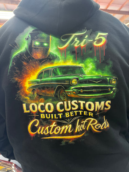 Tri-5 Chevy Hooded Sweatshirt
